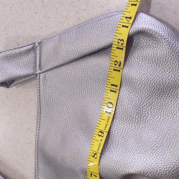 The drop silver metallic handbag NWOT - Picture 11 of 13